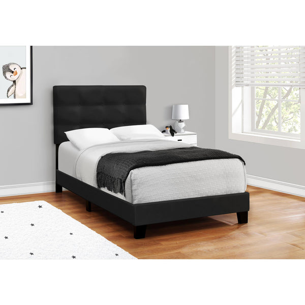 Monarch Twin Upholstered Panel Bed I 5924T IMAGE 1