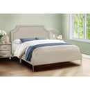 Monarch Queen Upholstered Panel Bed I 6036Q IMAGE 1