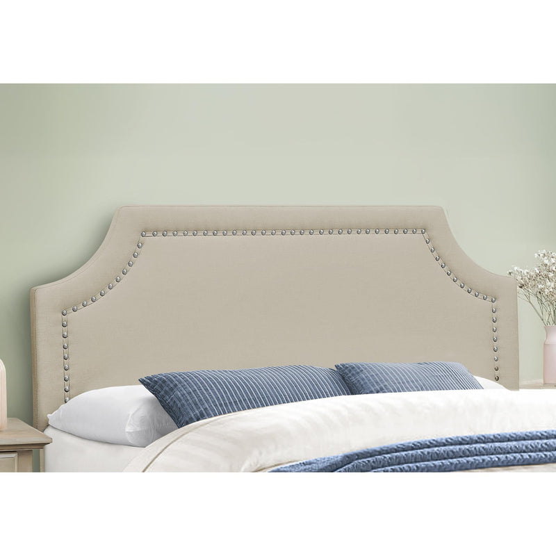 Monarch Queen Upholstered Panel Bed I 6036Q IMAGE 2