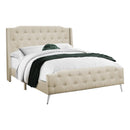 Monarch Queen Upholstered Panel Bed I 6046Q IMAGE 3