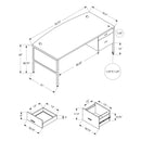 Monarch Office Desks Desks I 7725 IMAGE 4