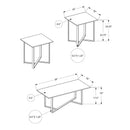 Monarch Occasional Table Set I 7974P IMAGE 3