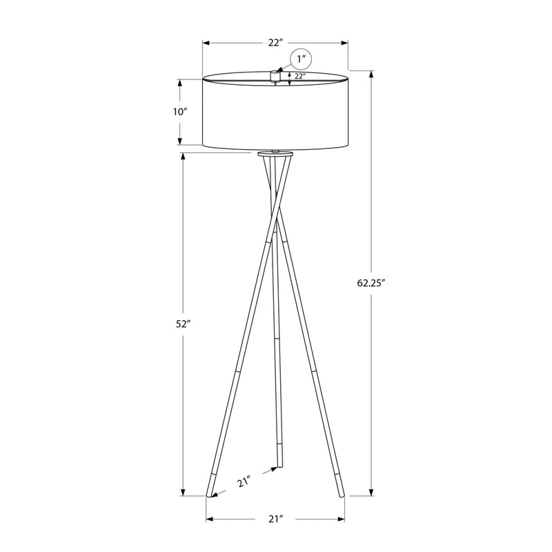 Monarch Lamps Floorstanding I 9756 IMAGE 4