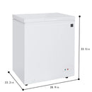 RCA RFRF452 5 Cubic Feet White Chest Freezer [SCRATCH & DENT]