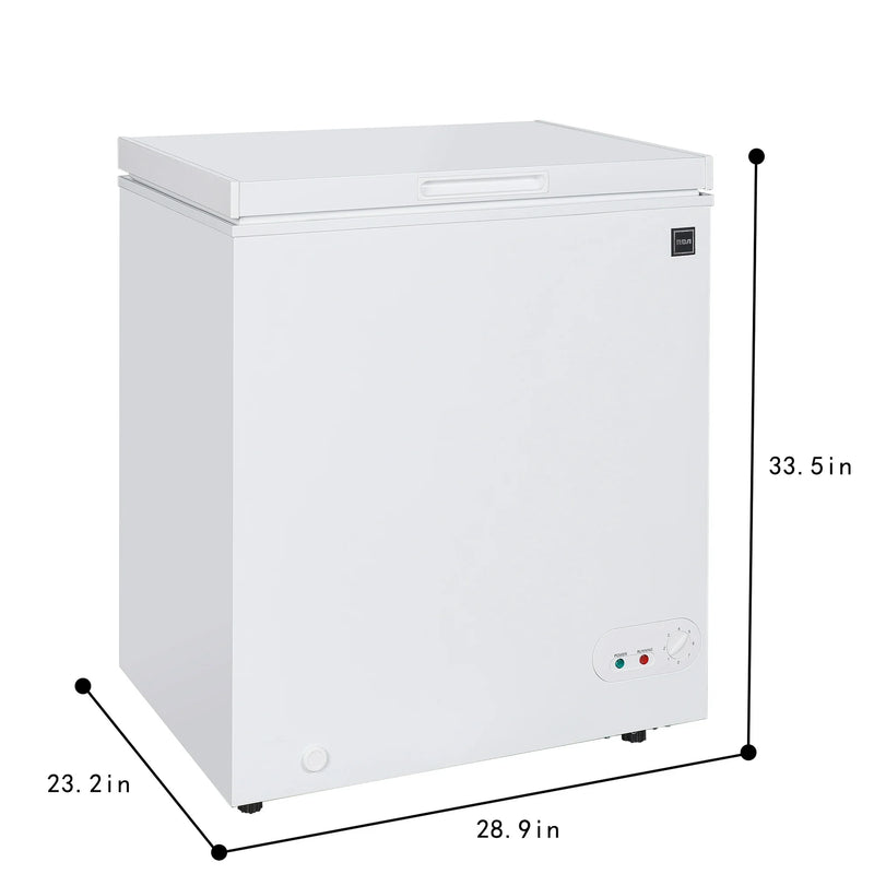 RCA RFRF452 5 Cubic Feet White Chest Freezer [SCRATCH & DENT]
