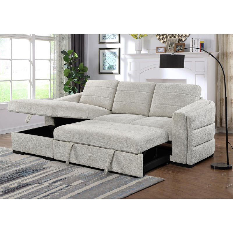 IFDC Fabric Sleeper Sectional IF-9085 LHF IMAGE 2
