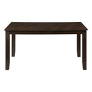 Monarch I 1330 Dining Table - Espresso Veneer 36"X 60" IMAGE 4