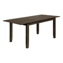 Monarch I 1375 Dining Table - Grey Veneer 36"X 72" / 18" Extension Panel IMAGE 2