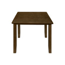 Monarch I 1395 Dining Table - Brown Walnut 36"X 72"/ 18" Extension Panel IMAGE 5