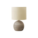 Monarch I 9792 15"H Table Lamp Beige Resin / Beige Shade IMAGE 2