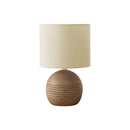 Monarch I 9793 15"H Table Lamp Brown Resin / Beige Shade IMAGE 2