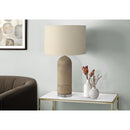 Monarch I 9915 28"H Table Lamp Brown Resin / Beige Shade IMAGE 1