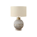 Monarch I 9925 26"H Table Lamp Brown / Gold Resin / Beige IMAGE 2