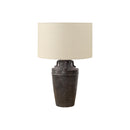 Monarch I 9940 28"H Table Lamp Black Ceramic / Beige Shade IMAGE 2