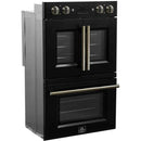  Forno 30-inch, 7.36 cu. ft. Built-in Double Wall Oven with Dual True Convection FBOEL1340-30BLK IMAGE 4