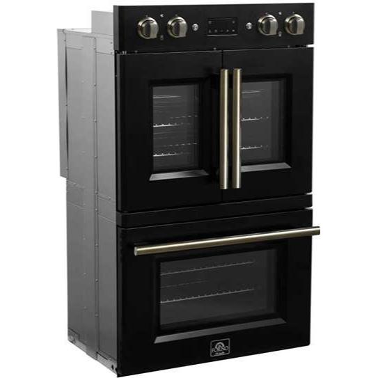 Forno 30-inch, 7.36 cu. ft. Built-in Double Wall Oven with Dual True Convection FBOEL1340-30BLK IMAGE 4