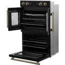 Forno 30-inch, 7.36 cu. ft. Built-in Double Wall Oven with Dual True Convection FBOEL1340-30BLK IMAGE 9