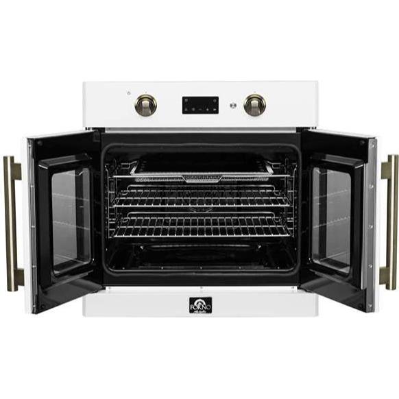  Forno 30-inch, 3.68 cu. ft. Built-in Wall Oven with True Convection Technology FBOEL1333-30WHT IMAGE 2