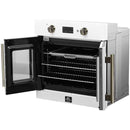  Forno 30-inch, 3.68 cu. ft. Built-in Wall Oven with True Convection Technology FBOEL1333-30WHT IMAGE 7