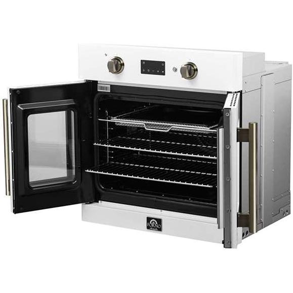  Forno 30-inch, 3.68 cu. ft. Built-in Wall Oven with True Convection Technology FBOEL1333-30WHT IMAGE 7