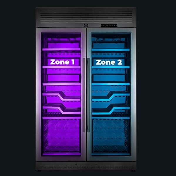  Forno 102-Bottle Abruzzo Series Wine Cellar FWCDR6611-48S IMAGE 9