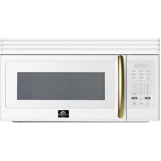  Forno 30-inch, 1.6 cu. ft. Over-the-Range Microwave Oven FOTR3007-30WHT IMAGE 1