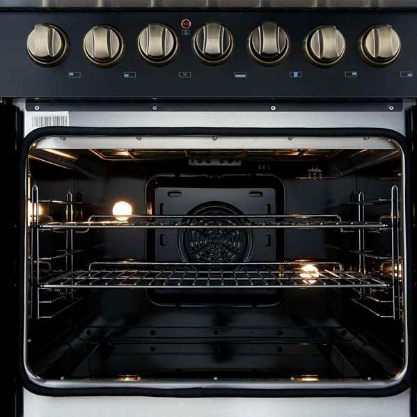  Forno 30-inch Freestanding Dual Fuel Range with French Door FFSGS6356-30BLK IMAGE 8