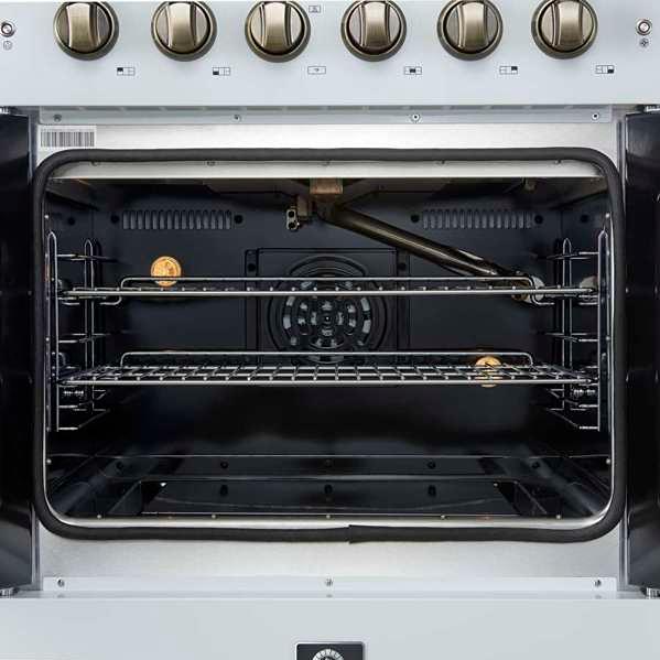  Forno 30-inch Freestanding Gas Range with French Door FFSGS6444-30WHT IMAGE 8