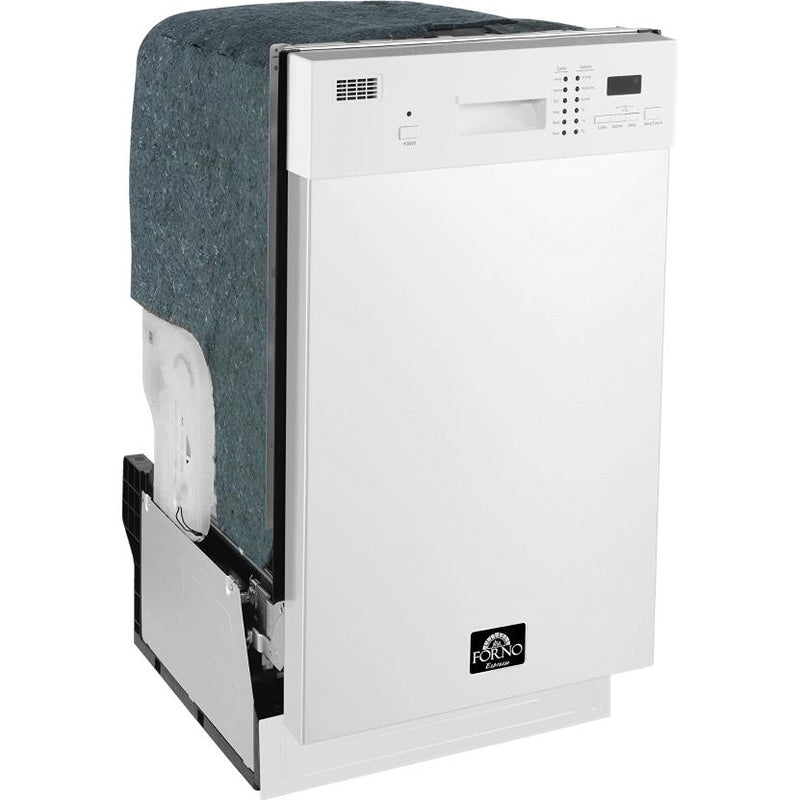  Forno 18-inch Built-in Dishwasher with Delay Start FDWBI8041-18WHT IMAGE 4
