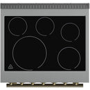  Forno 30-inch Freestanding Electric Range with True European Convection Technology FFSEL6011-30BLK IMAGE 3