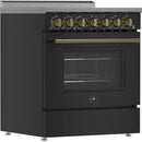  Forno 30-inch Freestanding Electric Range with True European Convection Technology FFSEL6011-30BLK IMAGE 6