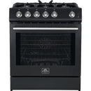  Forno 30-inch Freestanding Gas Range with Convection Technology FFSGS1116-30BLK IMAGE 11