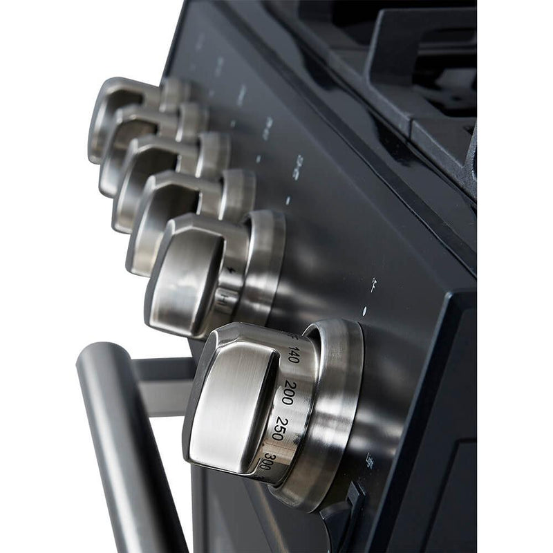  Forno 30-inch Freestanding Gas Range with Convection Technology FFSGS1116-30BLK IMAGE 4