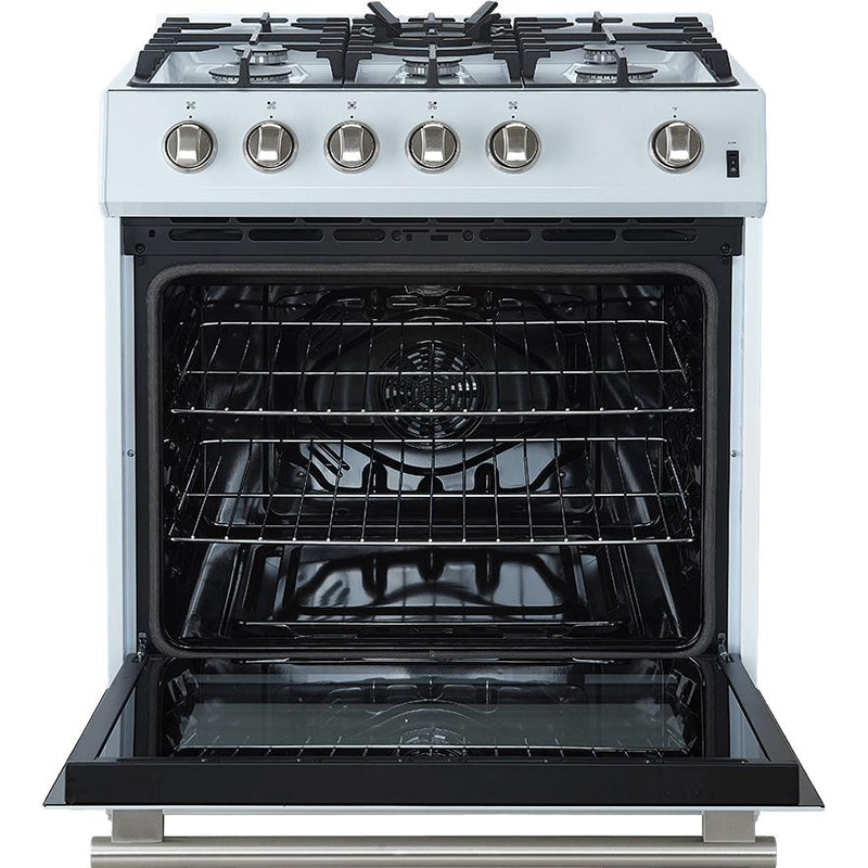  Forno 30-inch Freestanding Gas Range with Convection Technology FFSGS1116-30WHT IMAGE 10