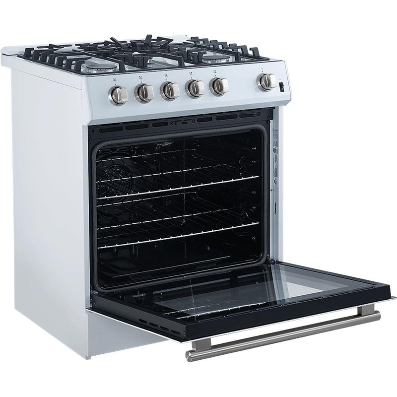  Forno 30-inch Freestanding Gas Range with Convection Technology FFSGS1116-30WHT IMAGE 12