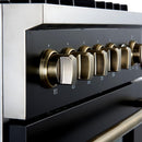  Forno 30-inch Freestanding Gas Range with Convection Oven Technology FFSGS6274-30BLK IMAGE 9