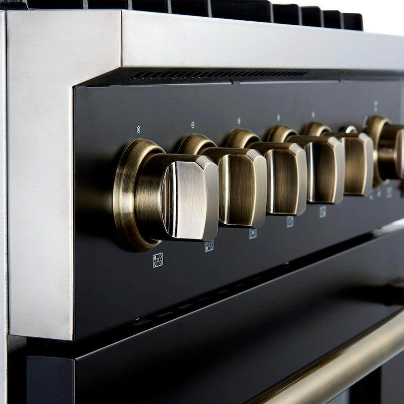  Forno 30-inch Freestanding Gas Range with Convection Oven Technology FFSGS6274-30BLK IMAGE 9