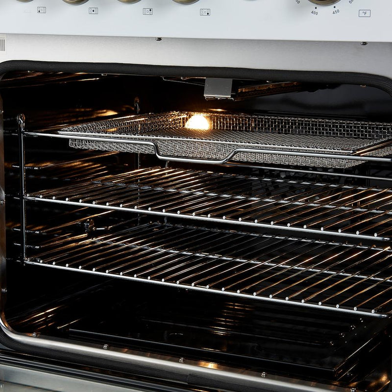  Forno 30-inch Freestanding Gas Range with Convection Oven Technology FFSGS6274-30WHT IMAGE 11