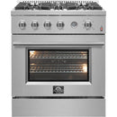  Forno 30-inch Freestanding Gas Range with Convection Technology FFSGS6277-30 IMAGE 1