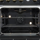  Forno 30-inch Freestanding Gas Range with Convection Technology FFSGS6277-30BLK IMAGE 9