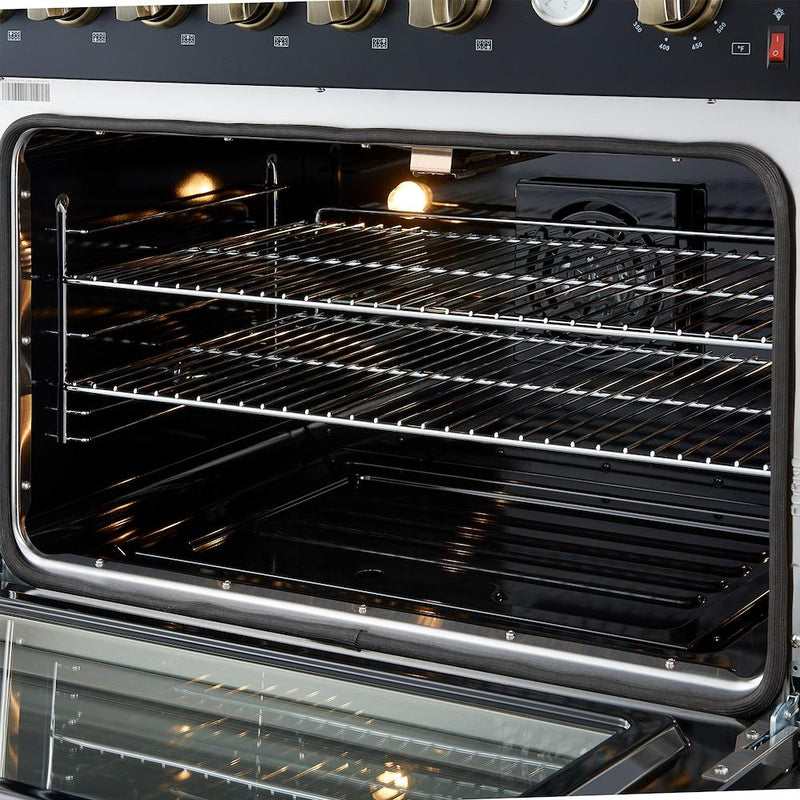  Forno 36-inch Freestanding Gas Range with Convection Technology FFSGS6277-36BLK IMAGE 10