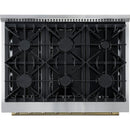  Forno 36-inch Freestanding Gas Range with Convection Technology FFSGS6277-36BLK IMAGE 4