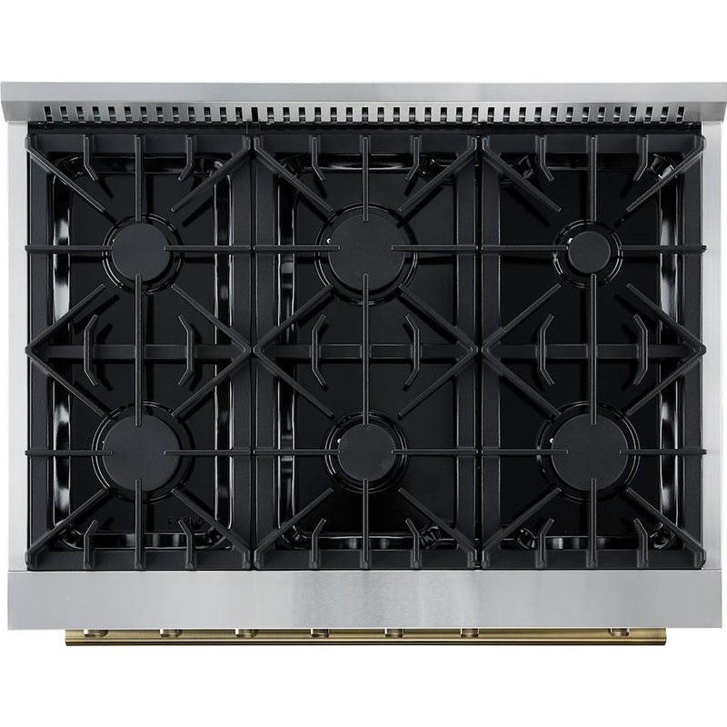  Forno 36-inch Freestanding Gas Range with Convection Technology FFSGS6277-36WHT IMAGE 4