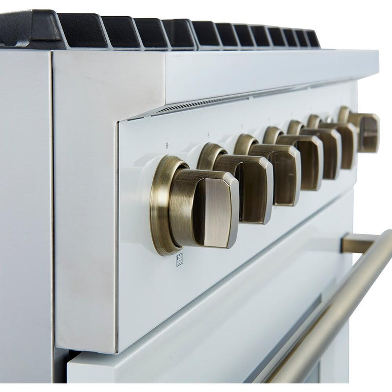  Forno 36-inch Freestanding Gas Range with Convection Technology FFSGS6277-36WHT IMAGE 8