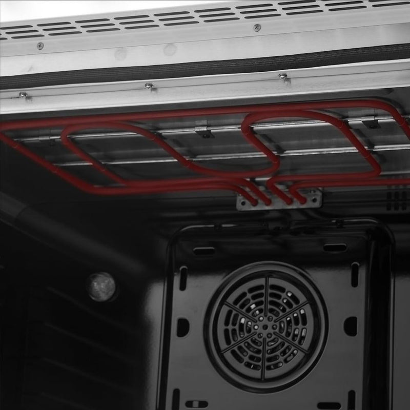  Forno 36-inch Freestanding Dual Fuel Range with True European Convection Technology FFSGS6356-36WHT IMAGE 10