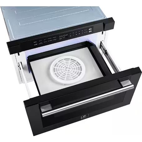  Forno 24-inch, 1.2 cu. ft. Drawer Microwave Oven FMWDR3000-24BLK IMAGE 6