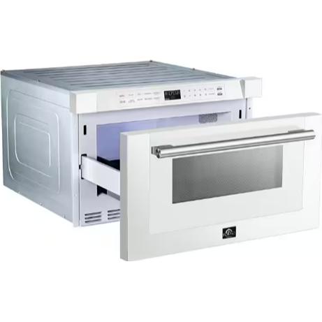  Forno 24-inch, 1.2 cu. ft. Drawer Microwave Oven FMWDR3000-24WHT IMAGE 5