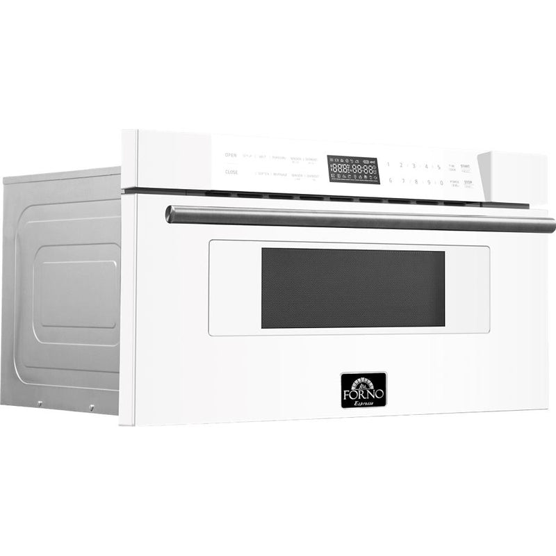  Forno 30-inch, 1.2 cu. ft. Microwave Drawer FMWDR3000-30WHT IMAGE 3