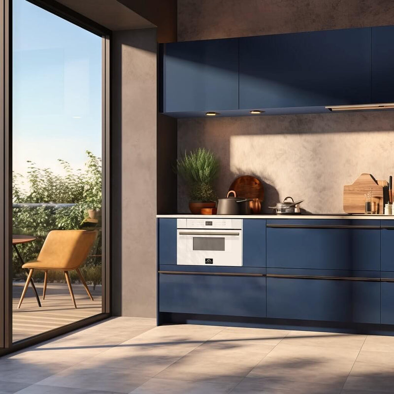  Forno 30-inch, 1.2 cu. ft. Microwave Drawer FMWDR3000-30WHT IMAGE 5