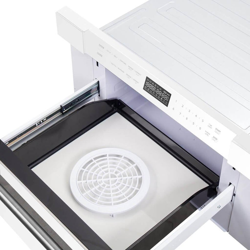  Forno 30-inch, 1.2 cu. ft. Microwave Drawer FMWDR3000-30WHT IMAGE 7